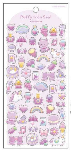 Cute purple Sticker Sheets