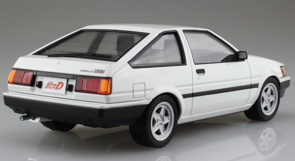 Aoshima 1/24 Initial D Takeuchi Itsuki Toyota Ae85 Levin – www
