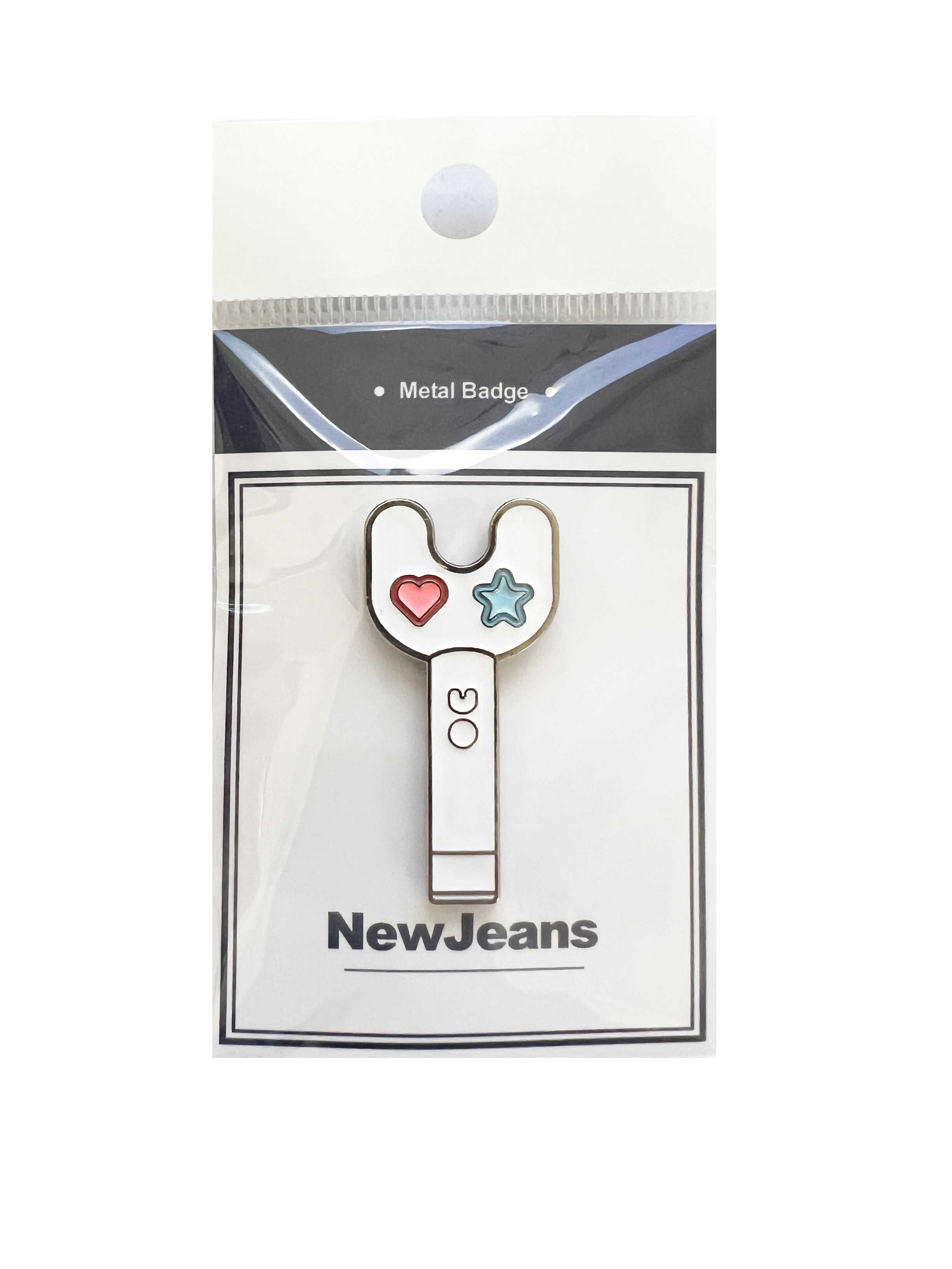 NEWJEANS Lightstick Enamel Pin Metal Badge – www.cutecrushco.com
