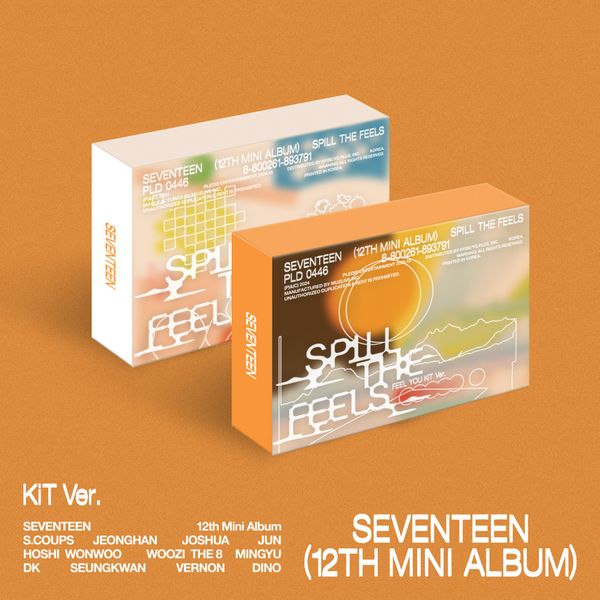 SEVENTEEN 12TH MINI ALBUM 'SPILL THE FEELS' (KIHNO KIT) – www