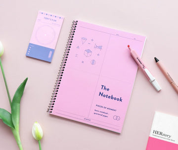 Iconic Basic Math Notebook Pink