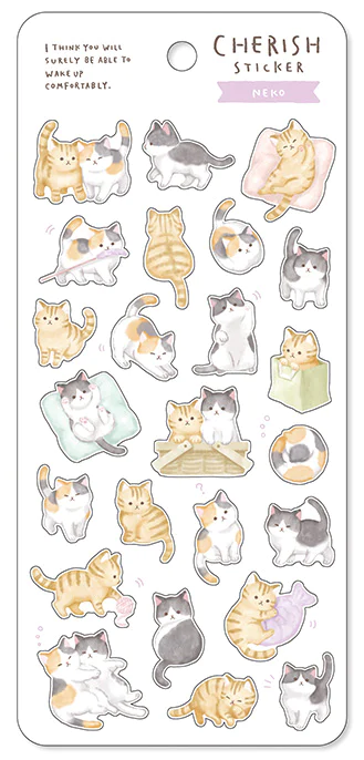 Kawaii Cat Stickers  The Other Aesthetic