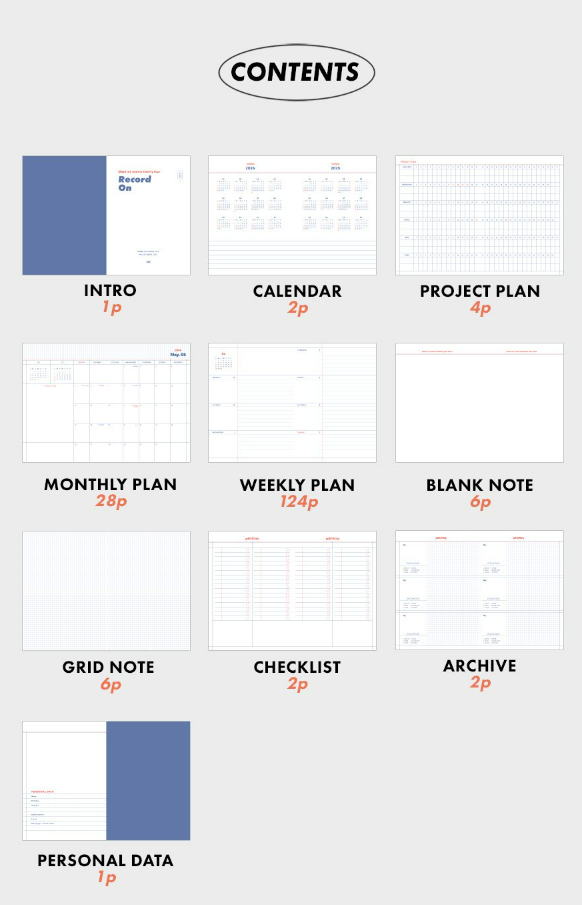 2024 weekly planner book all in one 