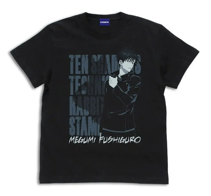 Jujutsu Kaisen Megumi Fushiguro T-shirt Ver2.0 [Black] – www