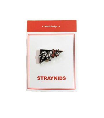 STRAY KIDS Logo Enamel Pin Metal Badge CUTE CRUSH