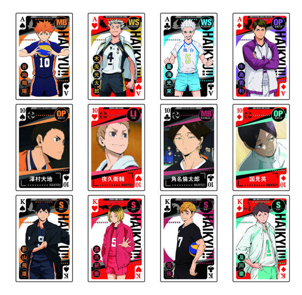 Haikyu!! TO THE Top Playing Cards Haikyu!! TO THE Top Playing Cards