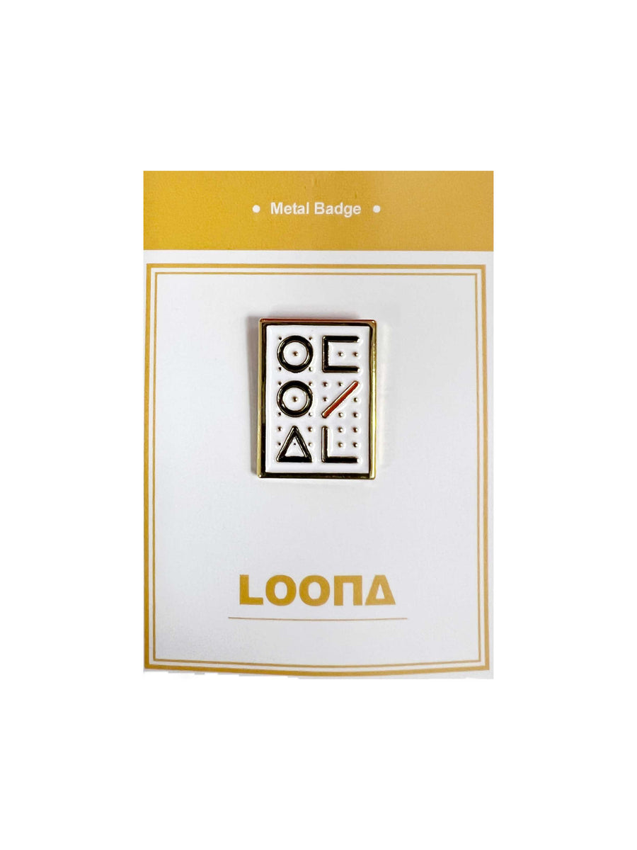 Loona Enamel Pin Metal Badge - Logo CUTE CRUSH