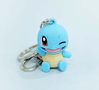 squirtle figure keychain