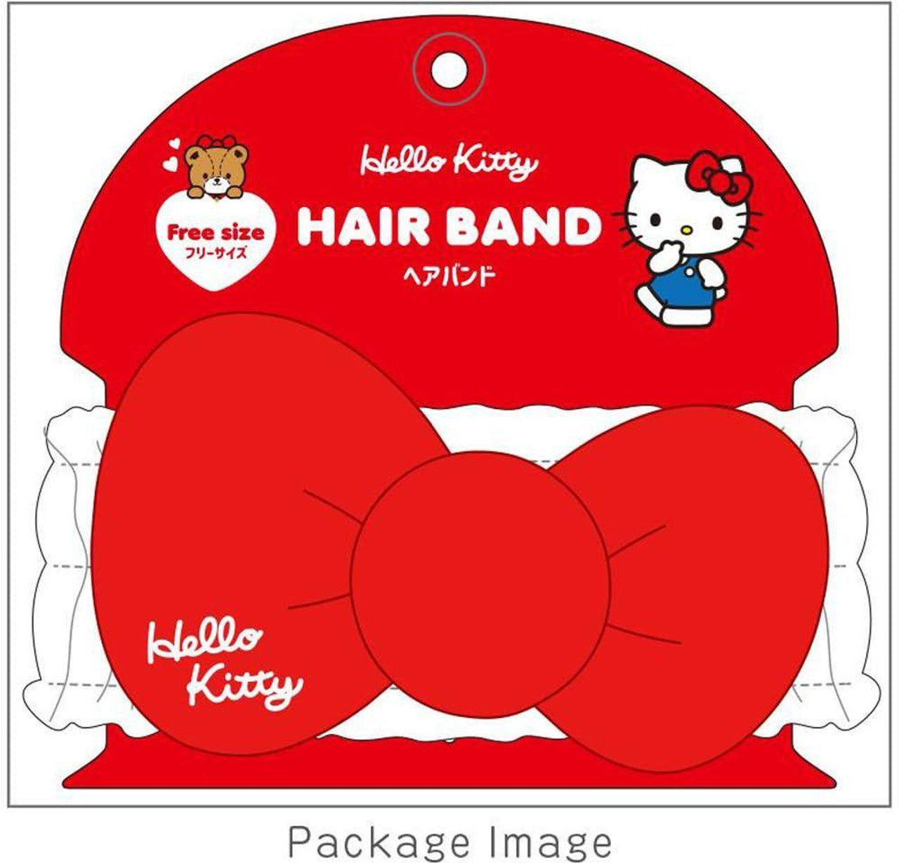Headband from the first Hello Kitty x SCL launch THE CREME SHOP -HELLO KITTY - HEADBAND (RED) (1PC  main image 2