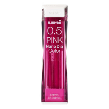 Uni Nano Diamond Color Lead 0.5mm Pink www.cutecrushco.com