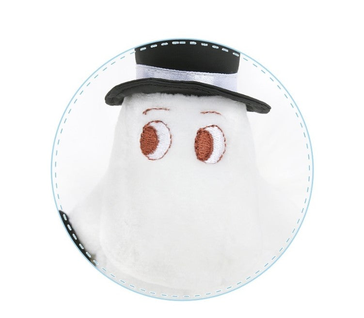 Moomin Pappa Plush Stuffed Toy - 8 Inch Official Licensed Soft Plush, White