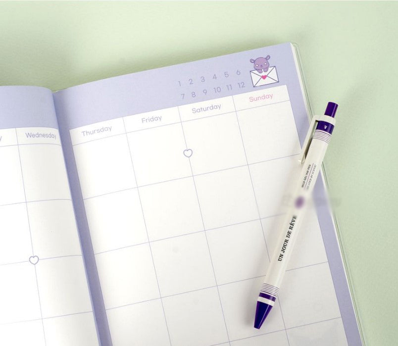 Sanrio Undated Weekly Planner Journal Bundle – KawaiiGoodiesDirect