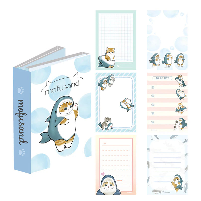 Mofusand Memo Pad - Shark Nyan