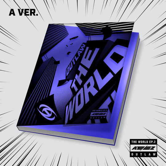 Ateez 9Th Mini Album 'The World Ep.2 : Outlaw' Kpop Album