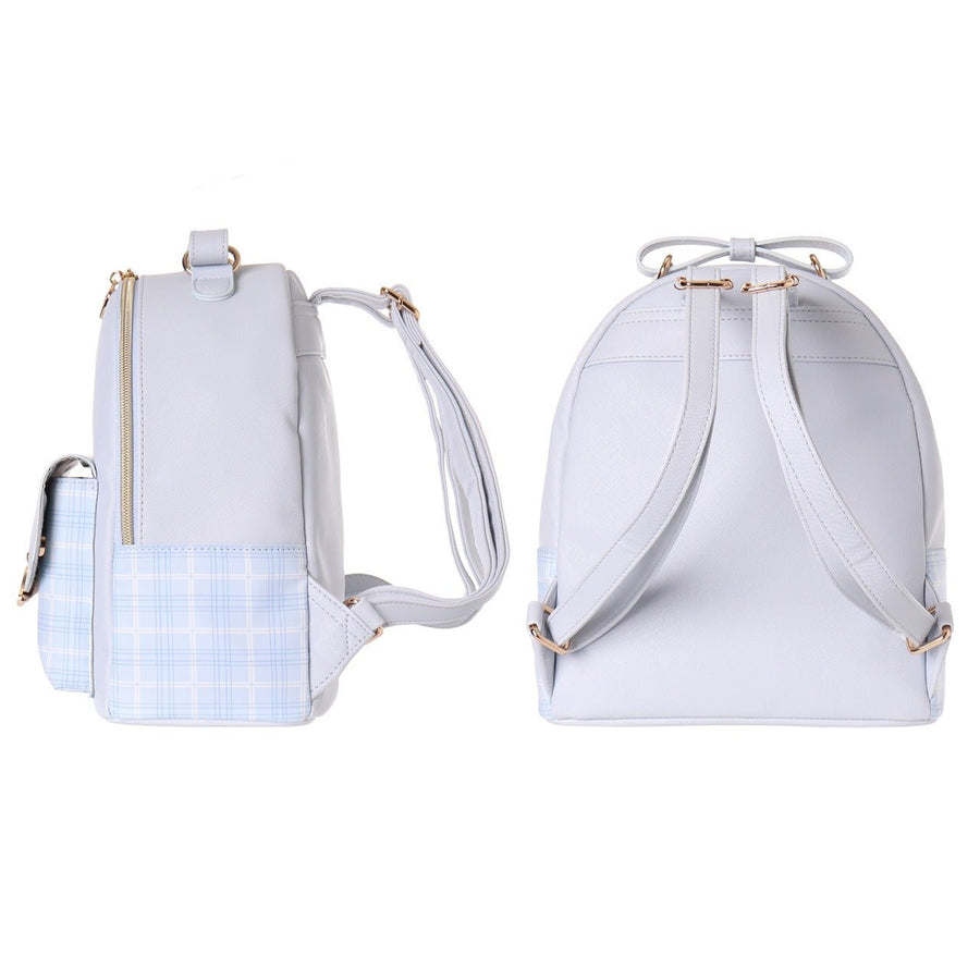 Sanrio Synthetic Leather Mini Backpack - Cinnamoroll Ribbon