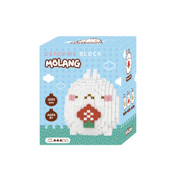 Molang Deforme Block - Strawberry