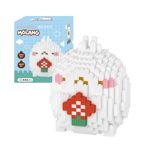 Molang Deforme Block - Strawberry