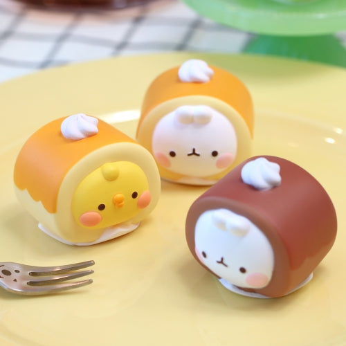 molang rollcake figures