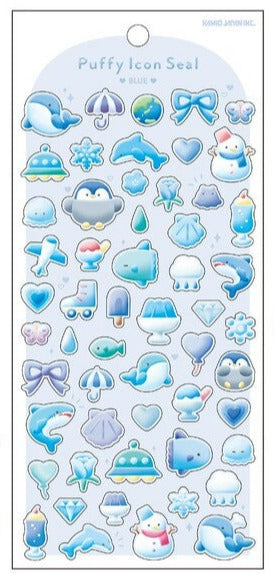 Cute Blue Sticker Sheets