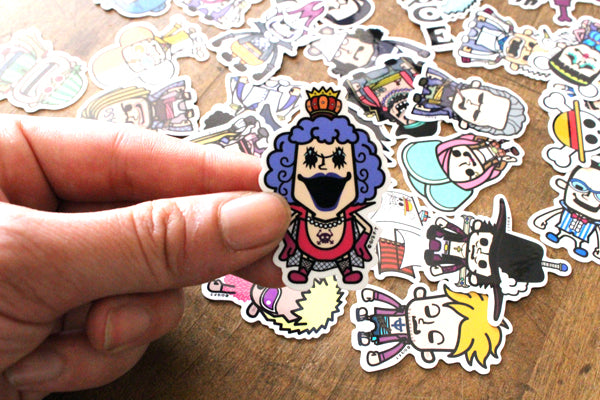 One Piece Vinyl Sticker - Sunny Pirate Ship – www.cutecrushco.com
