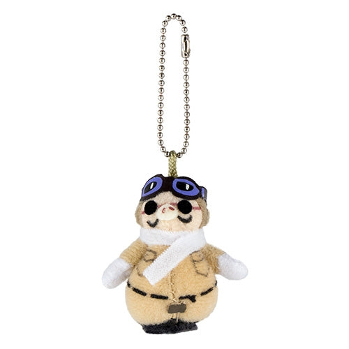 Studio Ghibli Porco Rosso Mascot Ball Chain Keychain FY