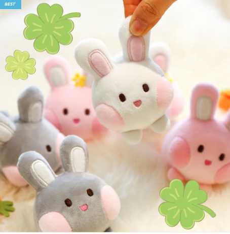 Mochi Mochi Candy Bunny Squishy Stress Ball mese