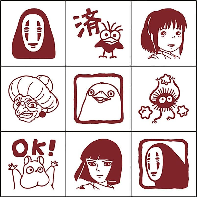 studio ghibli stamp