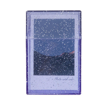 Glitter Photocard Case for Any Cards - Purple www.cutecrushco.com