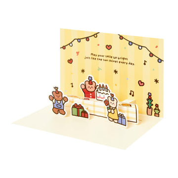 Happy Birthday Bear Pop-Up Card