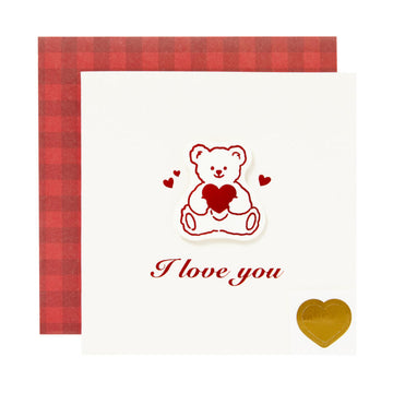 Bear I Love You Card