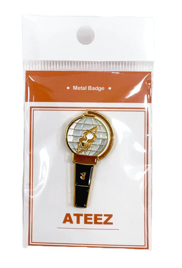 ATEEZ Lightstick Enamel Pin Metal Badge CUTE CRUSH
