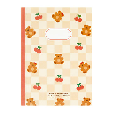 cherry bear notebook