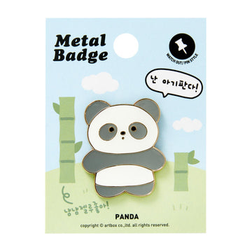 panda badge