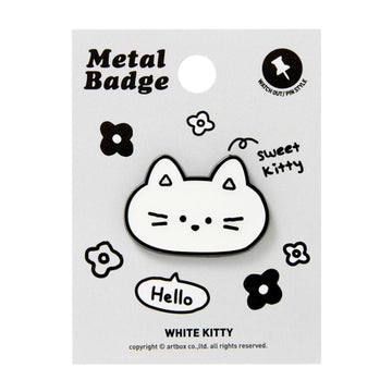 Metal Badge Cat