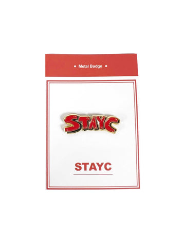 STAYC Enamel Pin Metal Badge www.cutecrushco.com