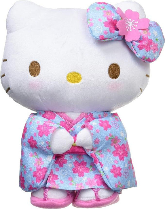 Sanrio Friends Hello Kitty Blue Kimono Plush