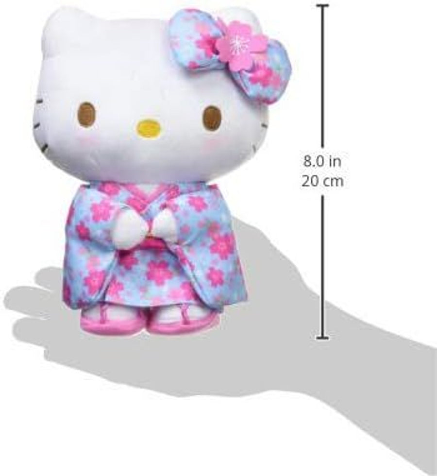 Sanrio Friends Hello Kitty Blue Kimono Plush