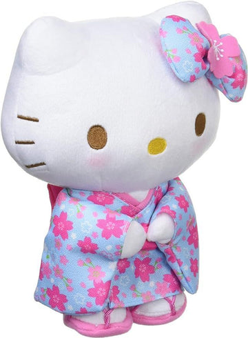 Sanrio Friends Hello Kitty Blue Kimono Plush