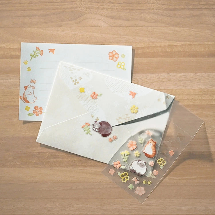 japanese cat stationery