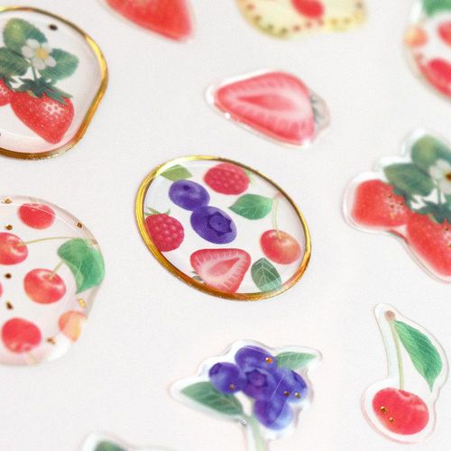 Enubi Resin Seal - Orchard Cherries & Berries