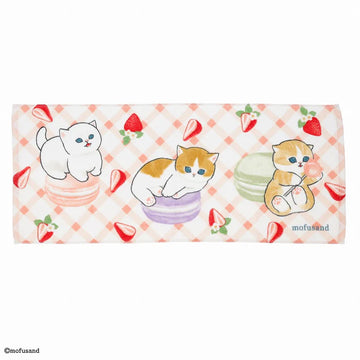 Mofusand Sweets Nyan Face Towel