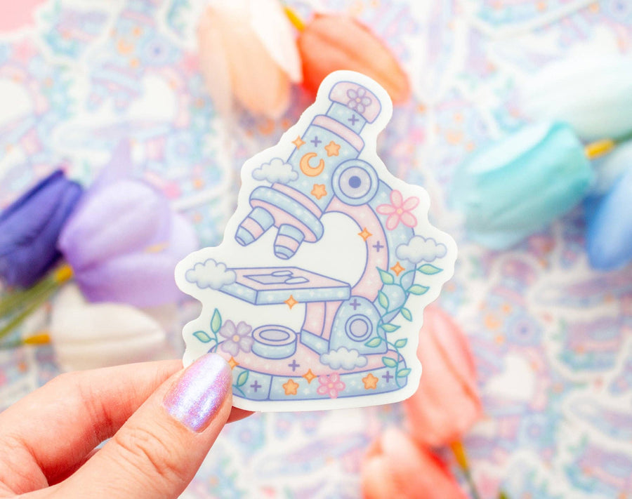 Microscope Sticker – www.cutecrushco.com