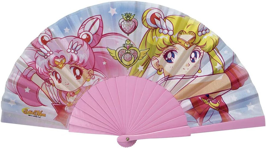 sailor moon wood fan