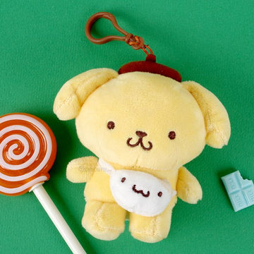Sanrio Friends Plush Keychain 13cm - Pompompurin Cheonyu
