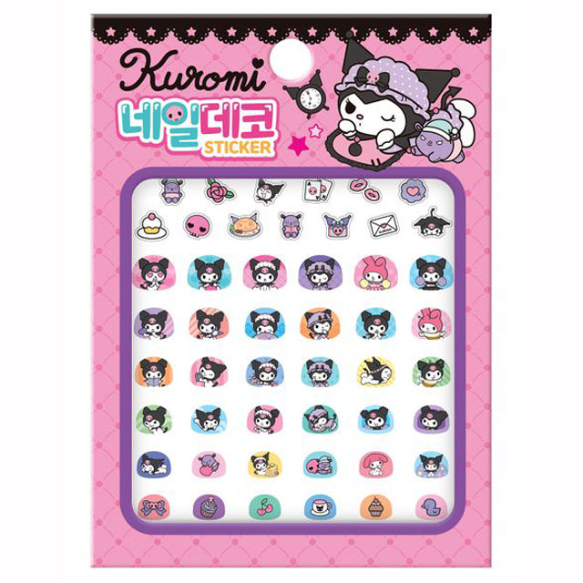 Sanrio Nail Deco Sticker - Kuromi Cheonyu