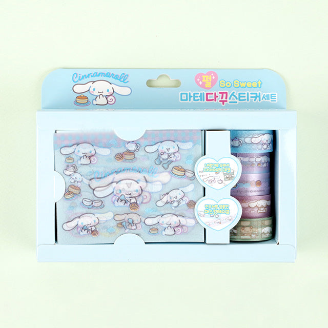 cinnamoroll stickers & washi tape collection