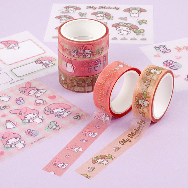 my melody washi tape personalize 