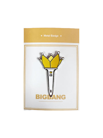 BigBang Lightstick Enamel Pin Metal Badge CUTE CRUSH