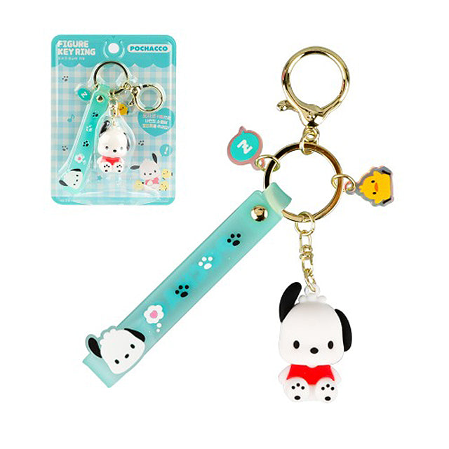 Sanrio Pochacco Figure Keyring Keychain