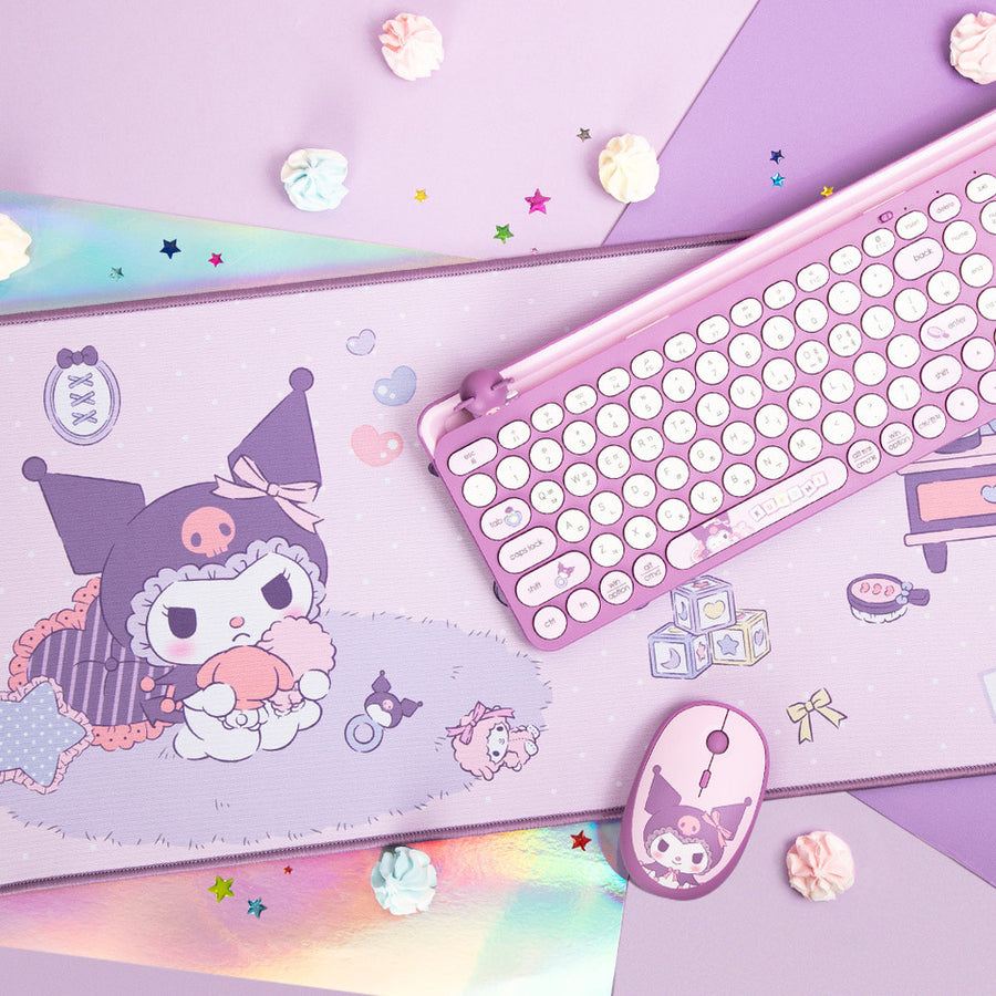Sanrio Playtime Wide Desk Mouse Pad